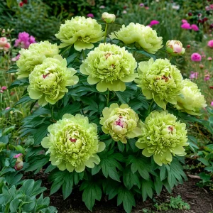 Пион Зеленые Бобы купить по цене от 610р. в интернет-магазине «Посадика» с доставкой почтой в в Краснокамске и по всей России – [изображение №1].