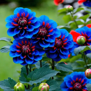 Георгин Аквамарин купить по цене от 318р. в интернет-магазине «Посадика» с доставкой почтой в в Краснокамске и по всей России – [изображение №1].